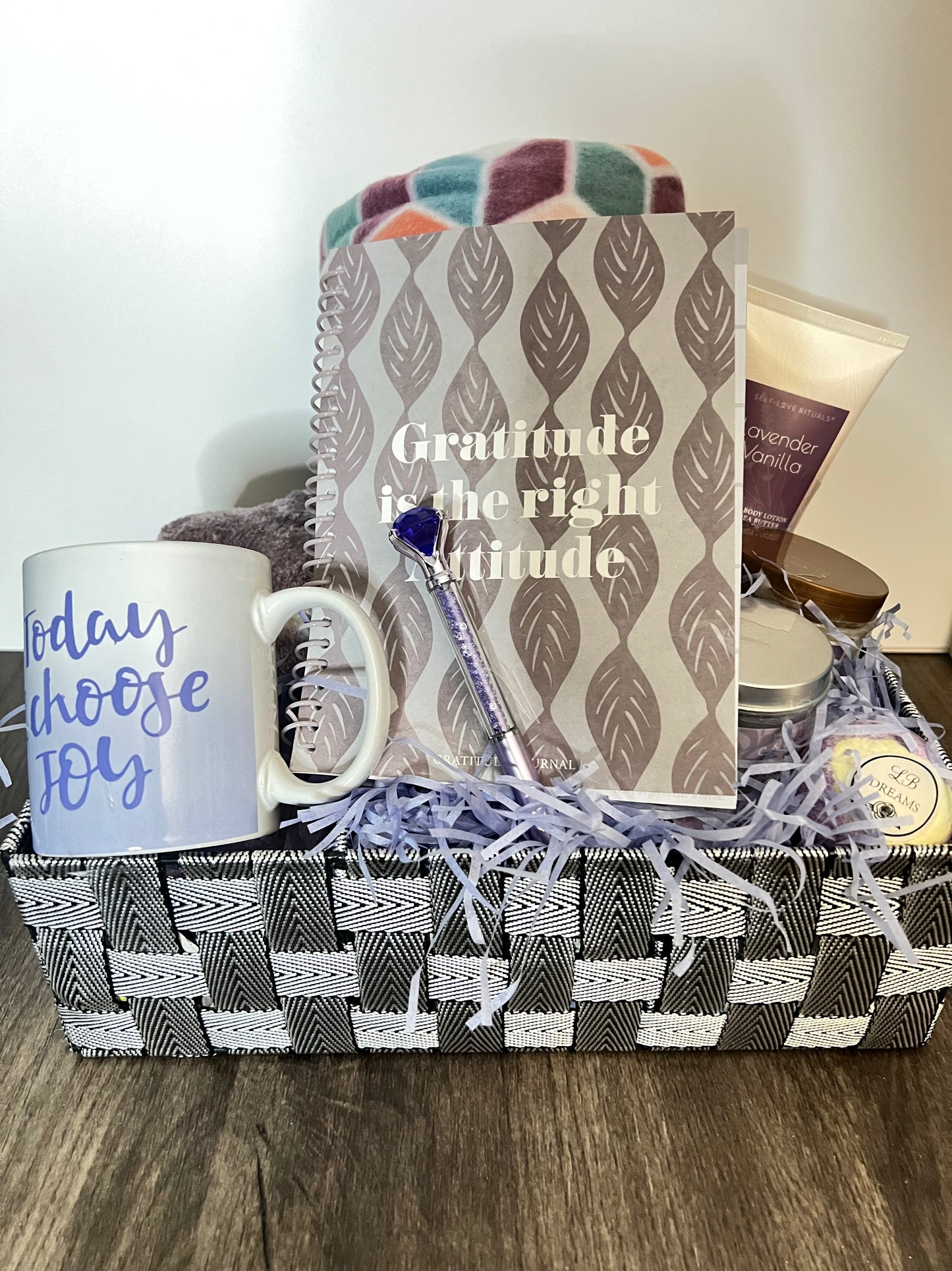 Gratitude Is the Attitude Gift Basket