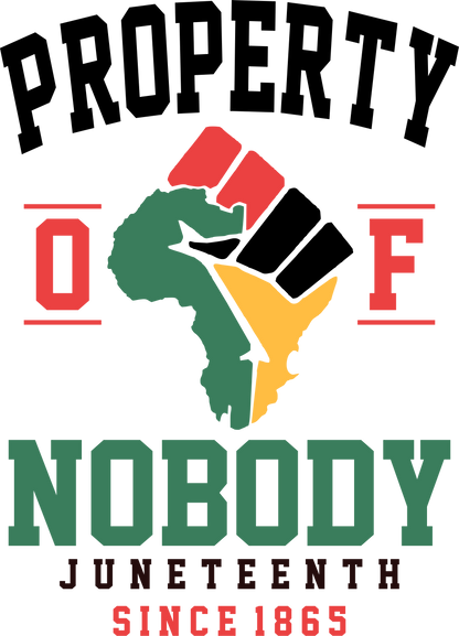 Property of Nobody Since 1865 Graphic Tee