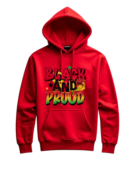 Black and Proud Graphic Tee or Hoodie
