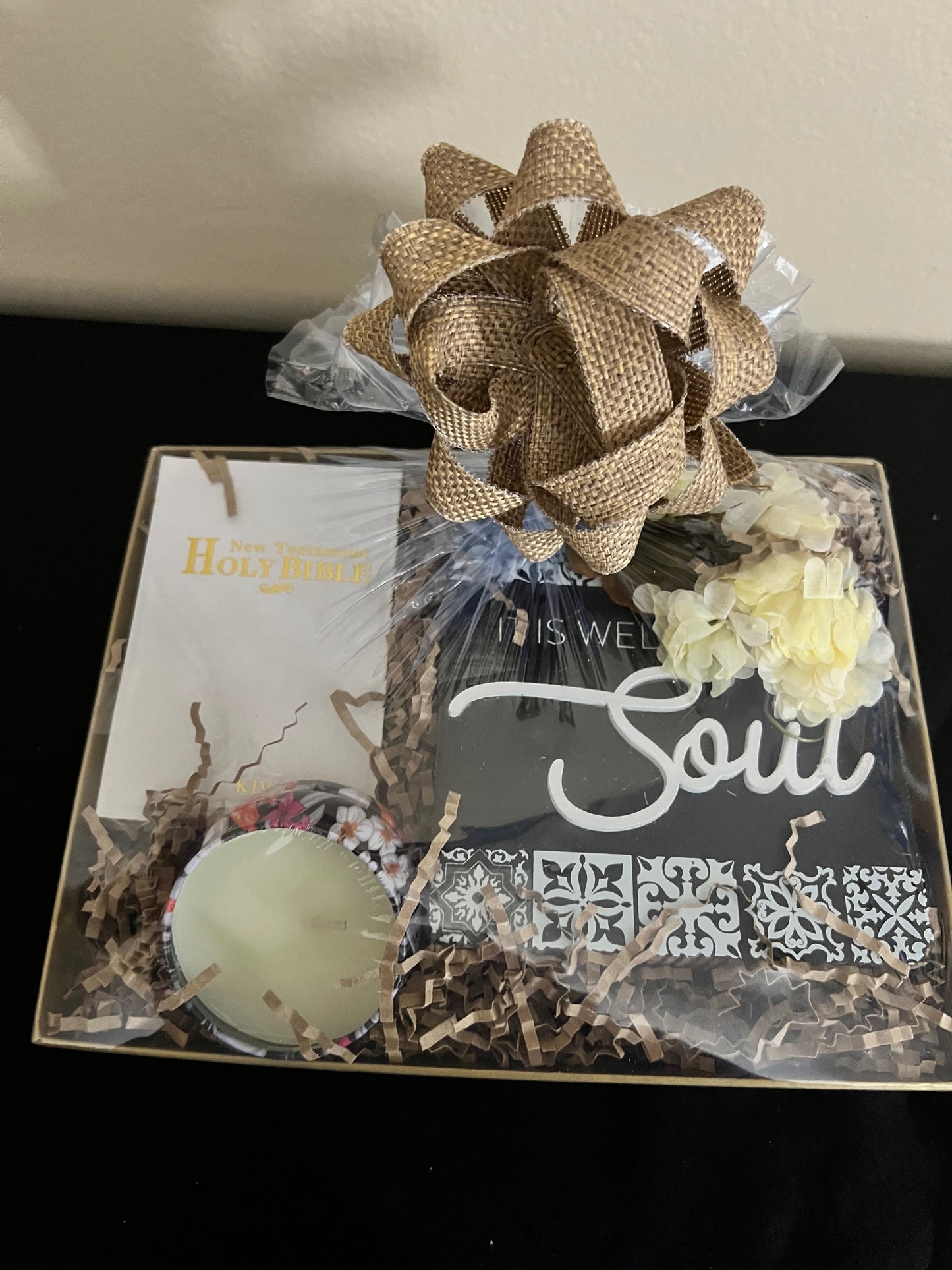 It is Well With My Soul Condolence Basket